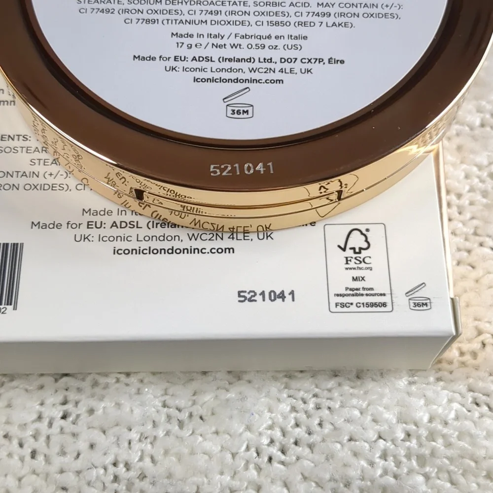 ICONIC London Ultimate Bronzing Powder in Warm Bronze, 17g/0.58oz